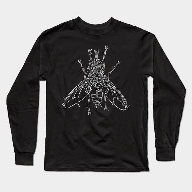 Mouche noire Long Sleeve T-Shirt by stephan_paquet